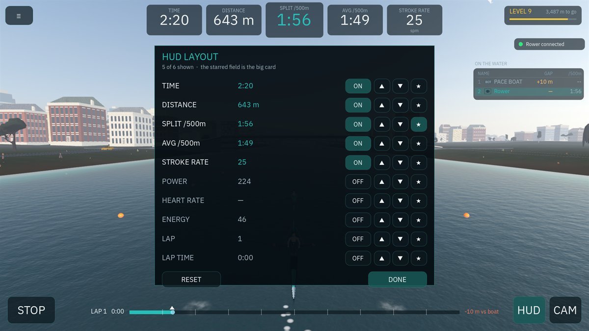 Choosing which numbers appear on the display